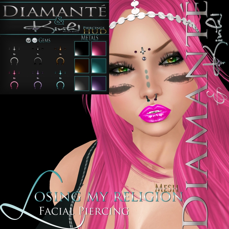 _Diamante__Losing My Religion - Facial Piercing ad